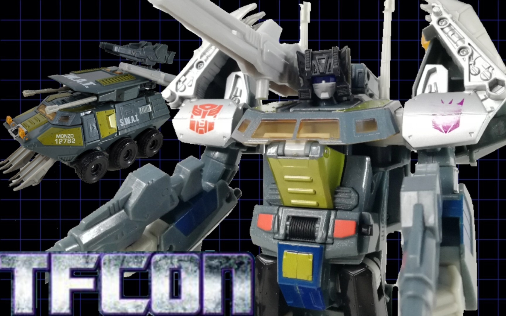 画龙点睛 变形金刚经典袭击加headrobots配件包巨无霸福特智能【双面