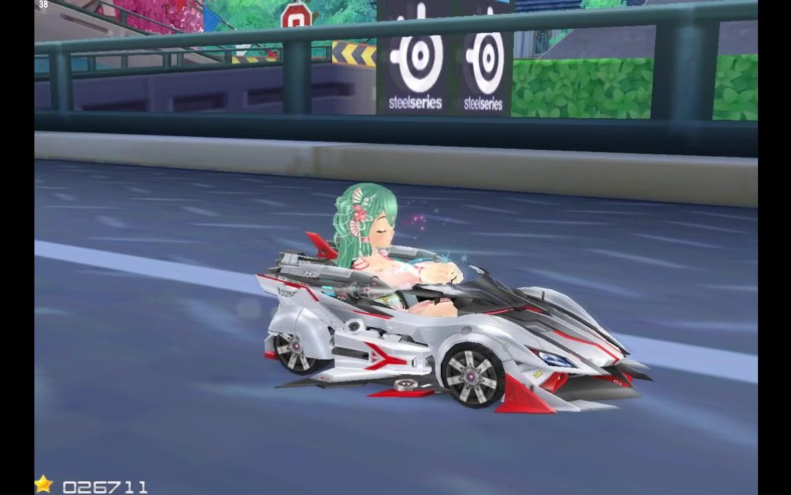 【qq飞车】九月新车——终极银天使 特效展示