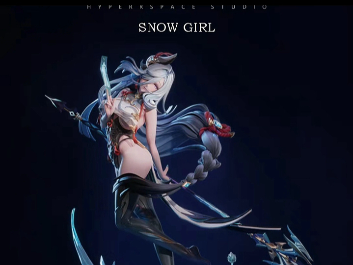 【超时空】工作室 雪女sh 申鹤雕像gk手办