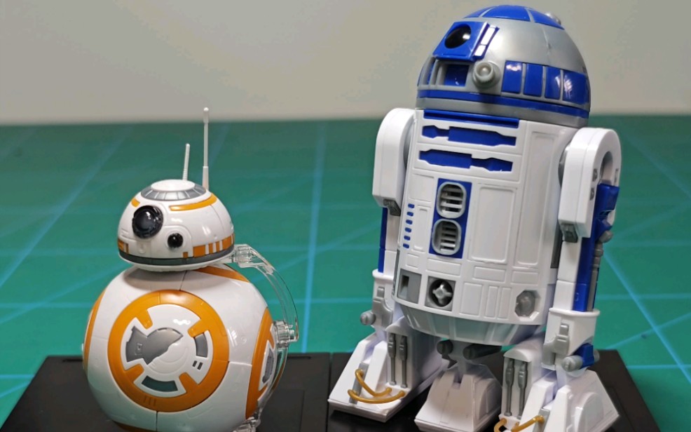 万代星球大战系列1/12bb8和r2d2