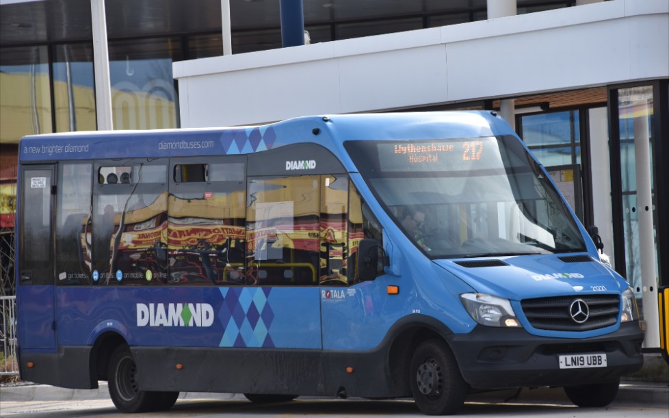 [图]英国公交POV [Diamond Bus North West] Service 217