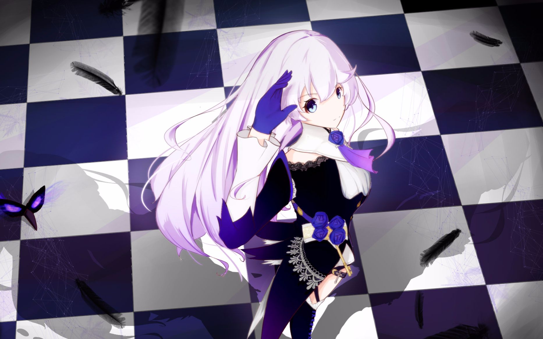 崩坏3用卡莲小姐姐打飞机