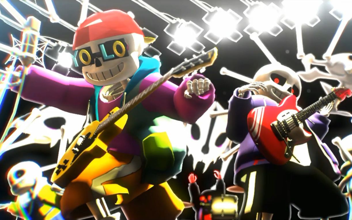 【mmd/undertale】liar dance【ausans】