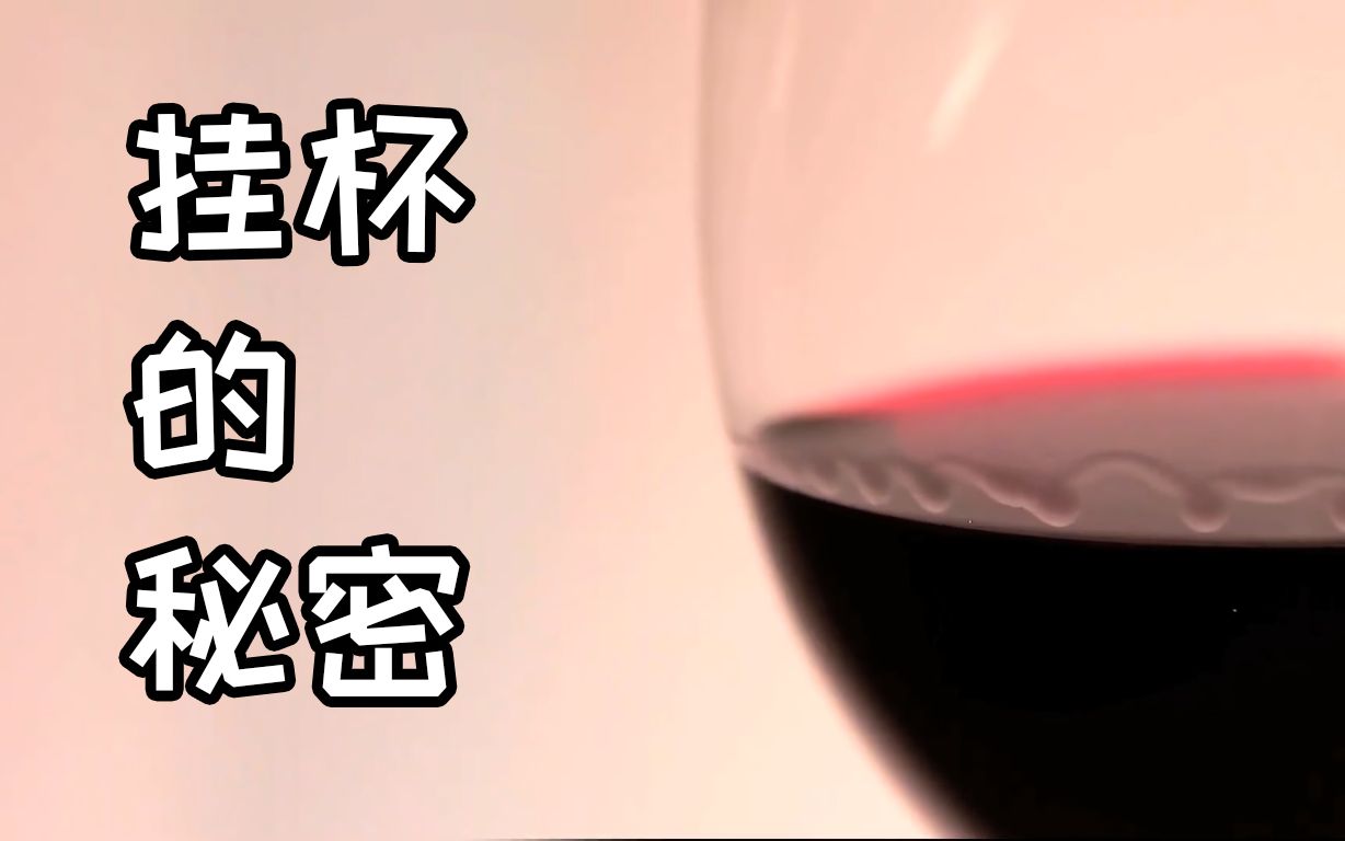 葡萄酒“挂杯就是好酒”?别再被忽悠了!哔哩哔哩bilibili