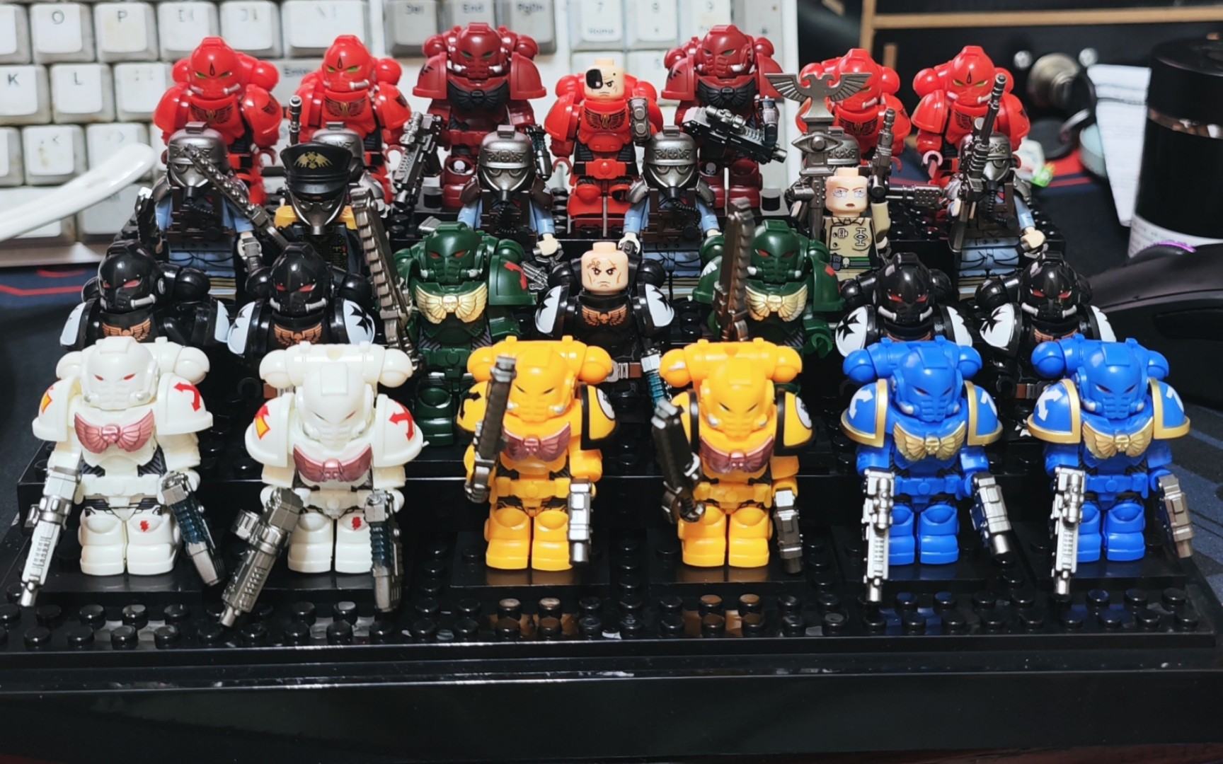 乐高第三方人仔,国产战锤人仔分享