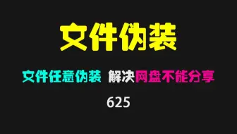 怎么把压缩包伪装成其它文件？它可伪装成mov视频！