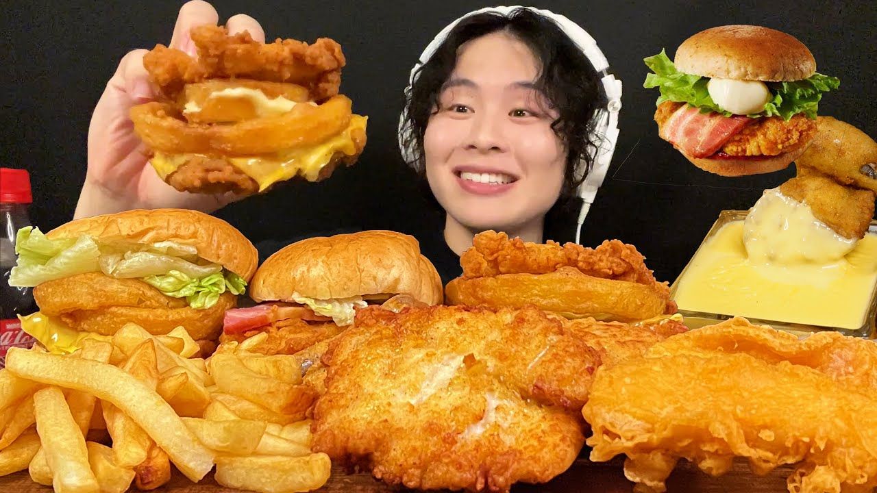 『so』中字|吃肯德基新品|asmr咀嚼音