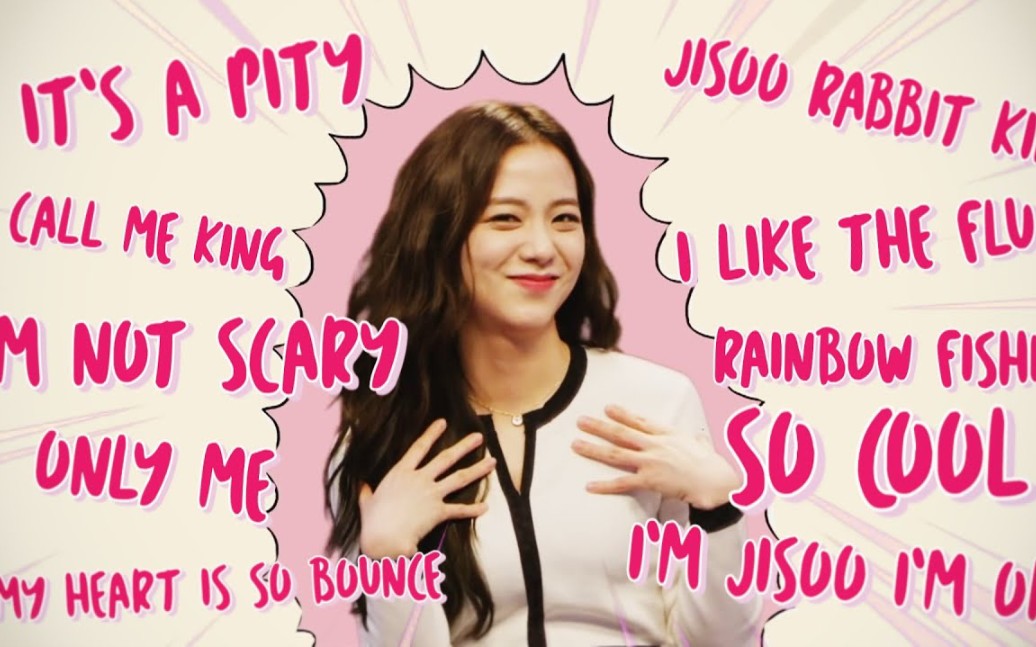 金智秀英语教学!谁说只会一两句?会的多的呢!blackpink