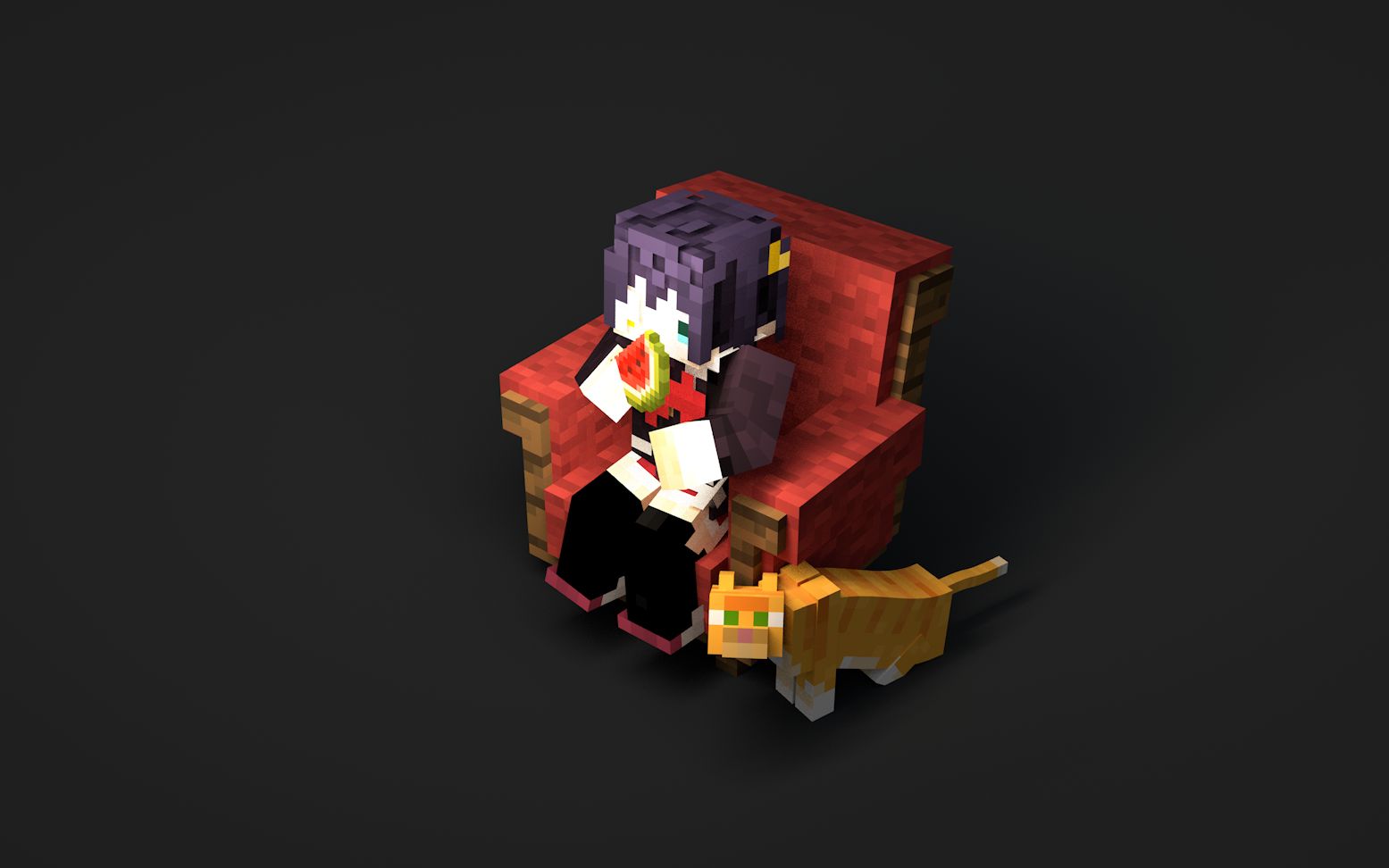 活动作品像素画五步画一张六花皮肤重修皮肤