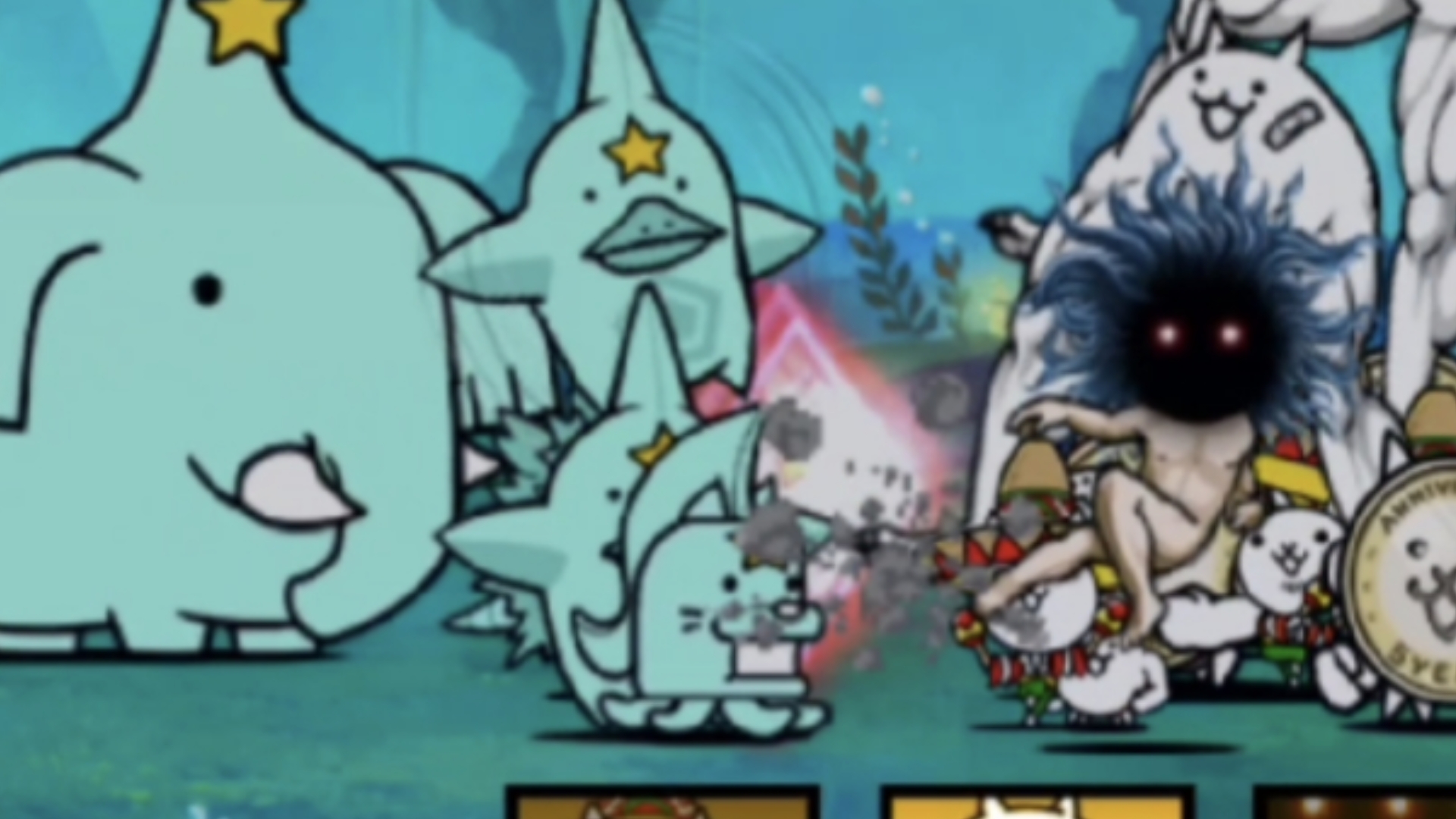 【猫咪大战争】ex最难关之一 羊盾 宇宙2 日服 #2