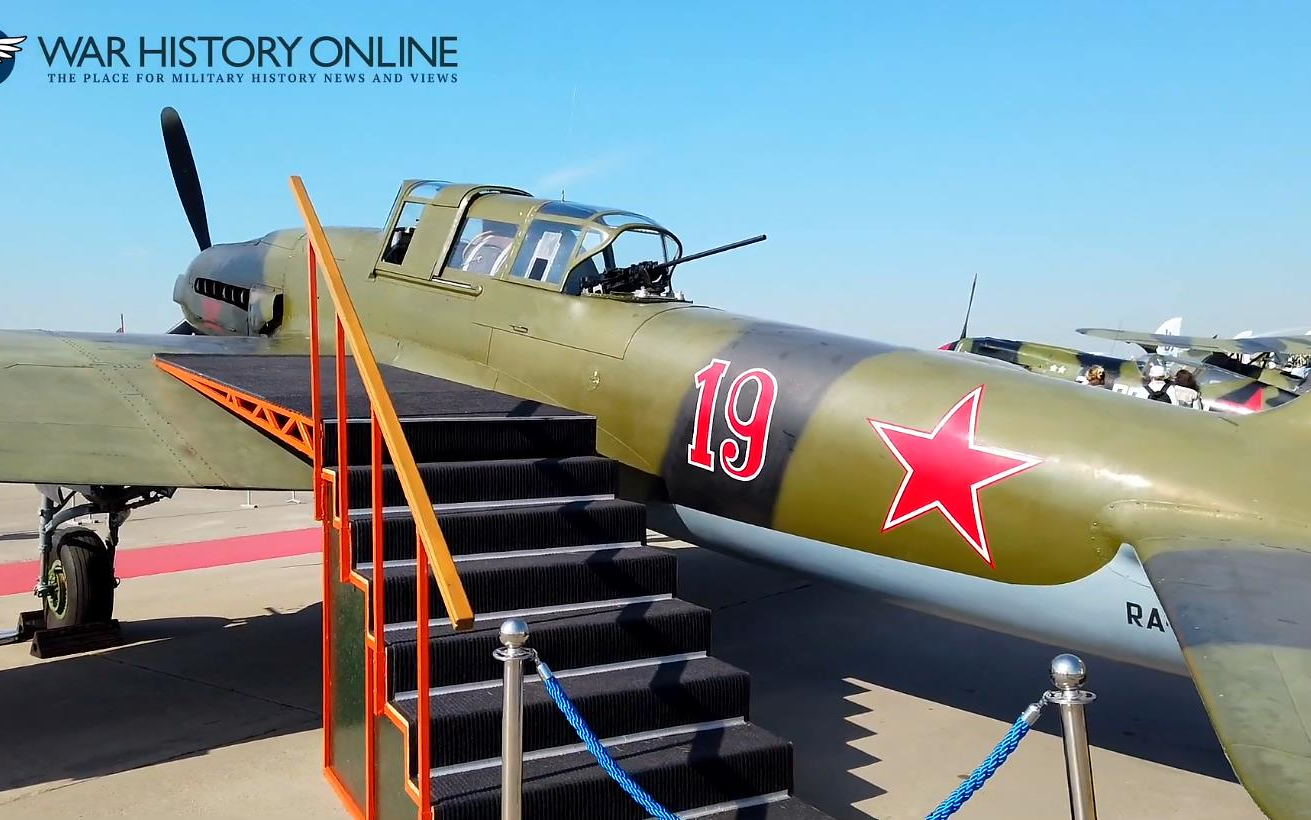 莫斯科航展静态展示伊尔2攻击机99伊15战斗机99米格3战斗机20199