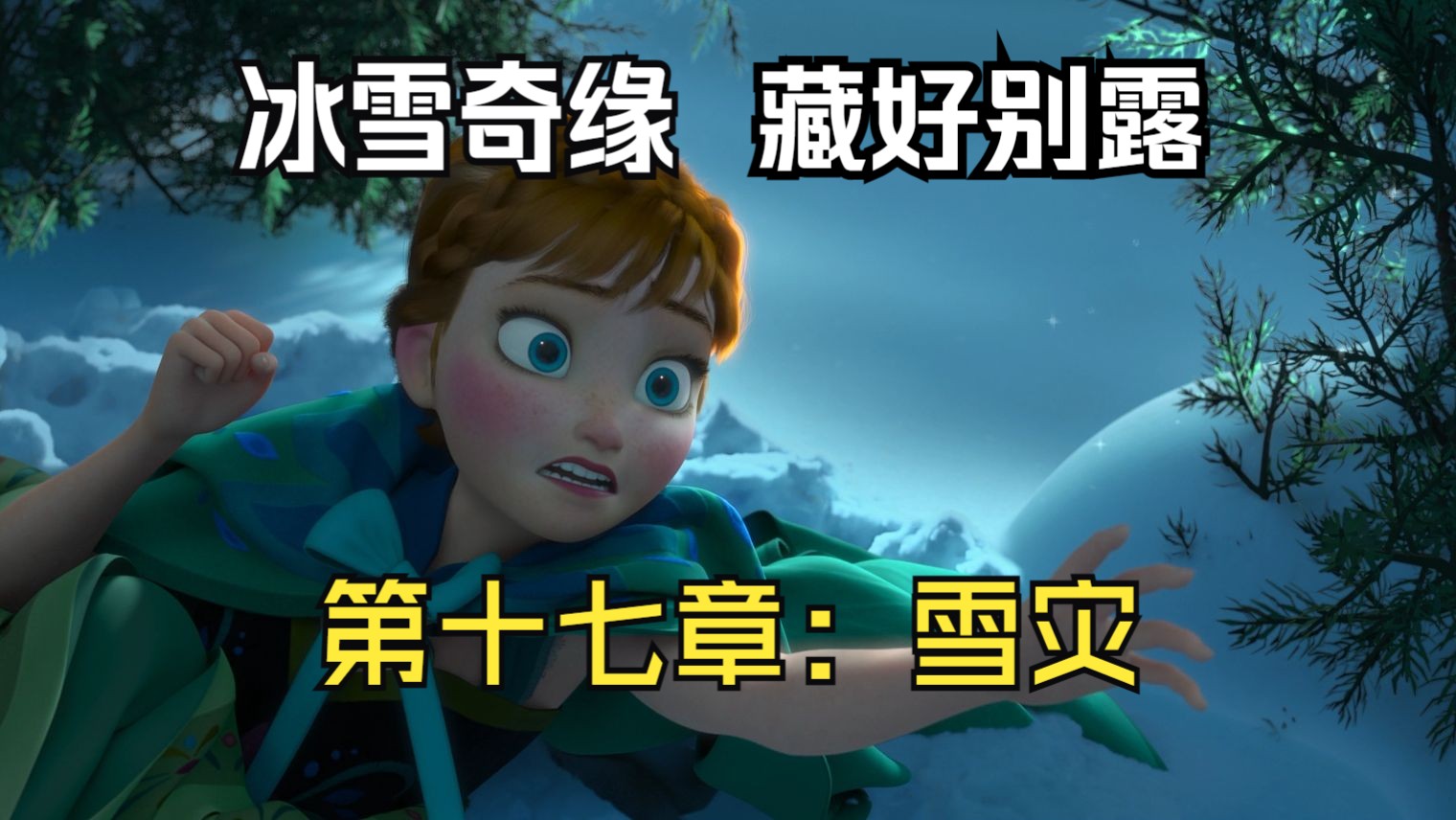 【冰雪小说】《藏好别露》第十七章:雪灾哔哩哔哩bilibili