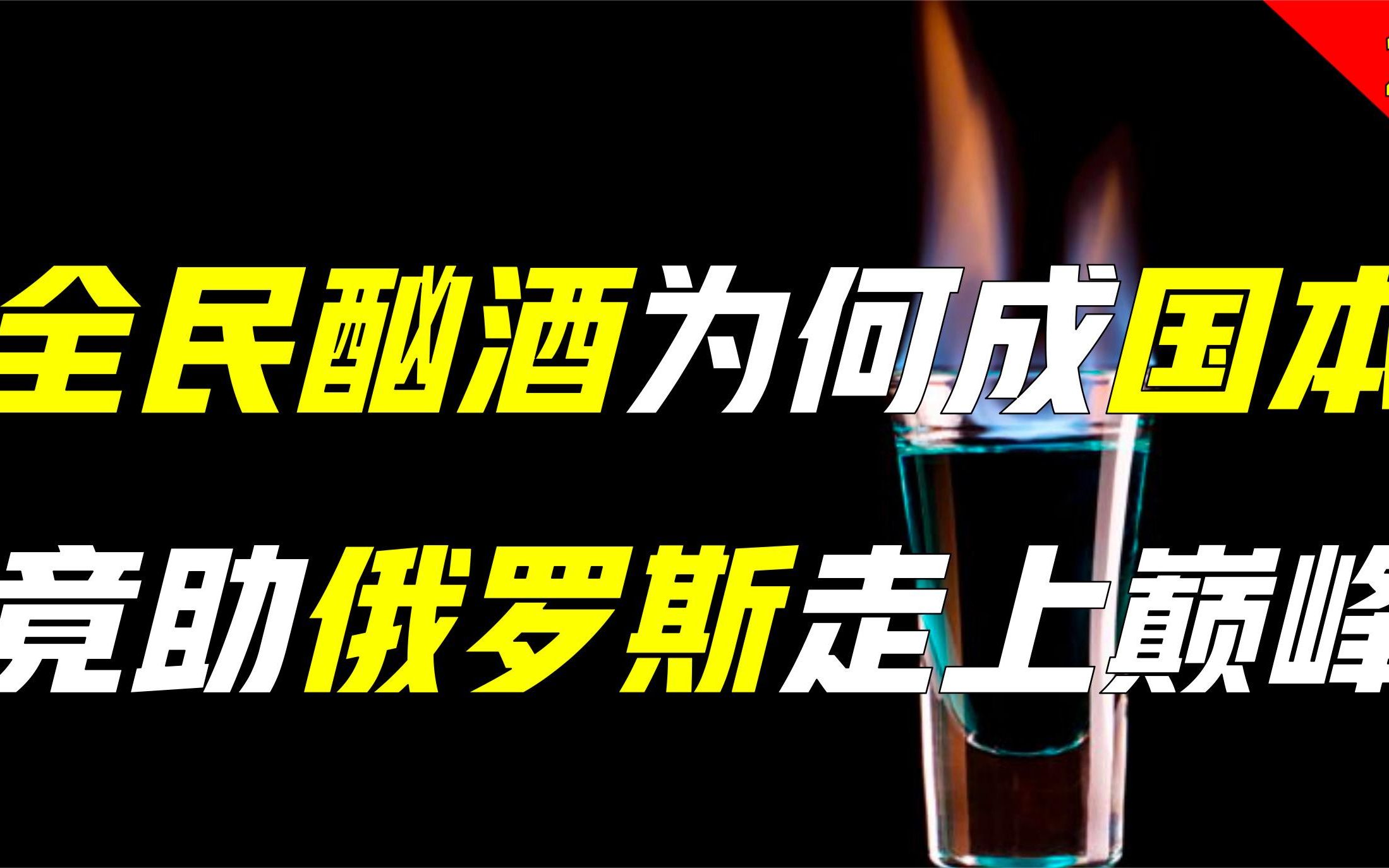 俄罗斯国本,竟然是伏特加?俄罗斯大国崛起,为何靠酗酒?哔哩哔哩bilibili