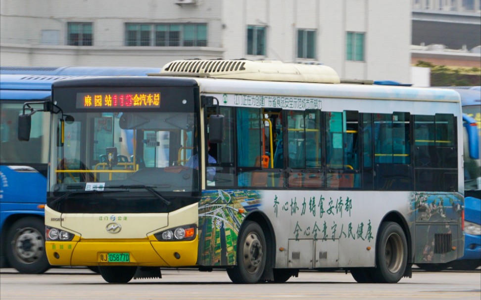 【江門公交】模塊 113路線 新會汽車總站→江門麻園站 原速版pov視頻