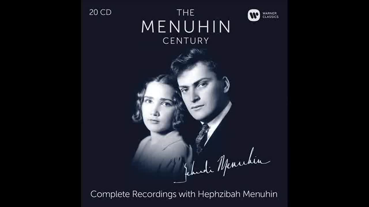 [图]【The Menuhin Century】Mozart：Sonata for violin & piano No. 24 in F major, K. 376