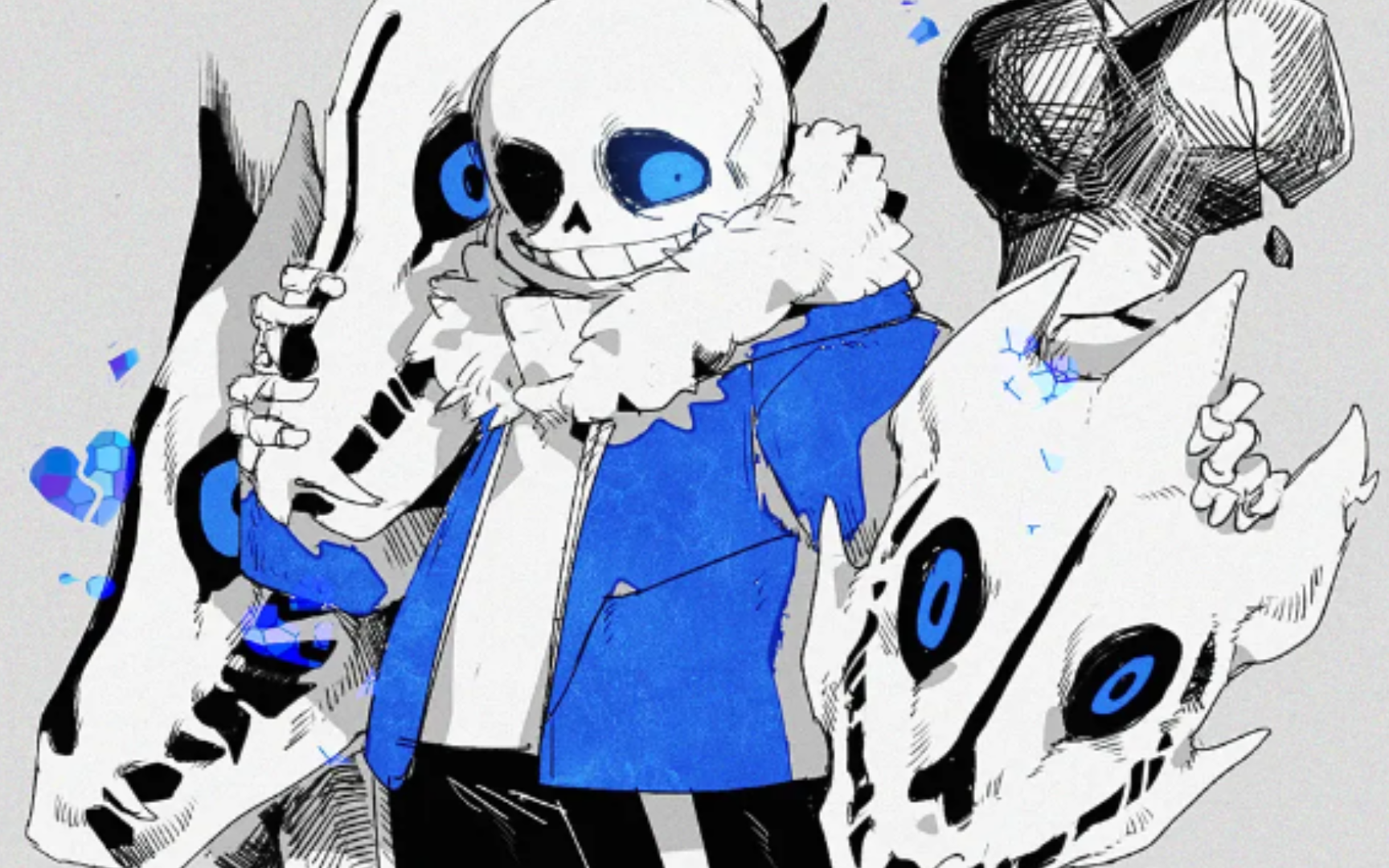 sans and chara 合唱 strong then you (重制版)