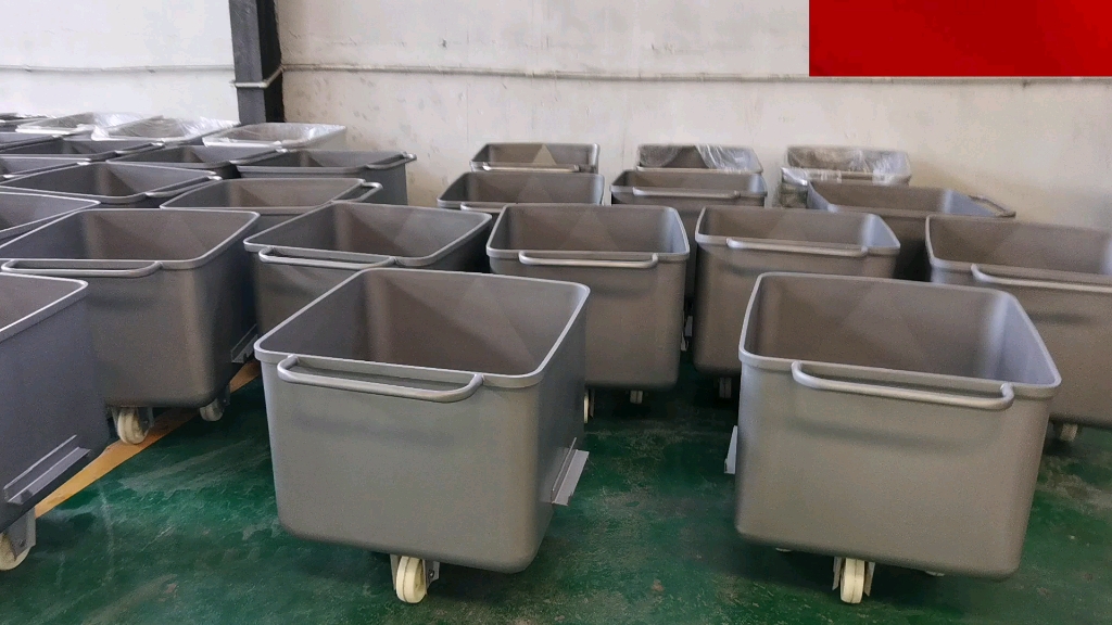 食品厂车间专用200升小料车_哔哩哔哩_bilibili