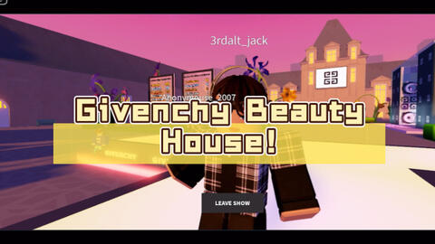 Roblox】- Givenchy Beauty House！新物品获得方式-哔哩哔哩