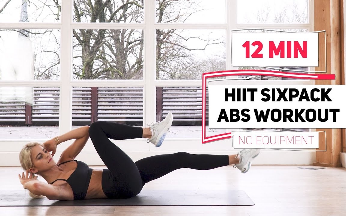 [图]【Caro Daur】高强度腹肌训练 居家健身｜12 MINUTES SIXPACK ABS WORKOUT | no equipment #DAURPOWER