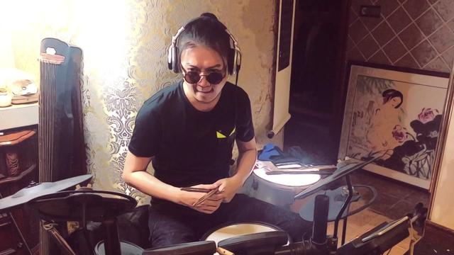 电鼓即兴演奏10年代欧美流行音乐金曲,碧梨·爱丽什《bad guy》