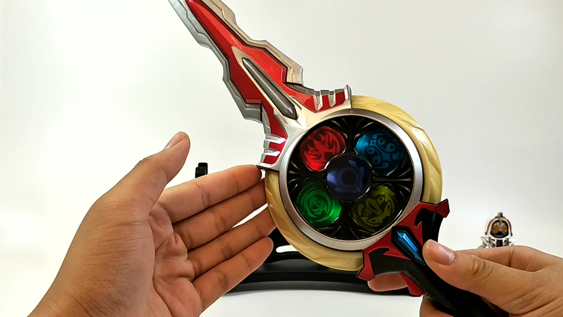 [呆猫模玩分享#2]欧布奥特曼欧布圣剑dx