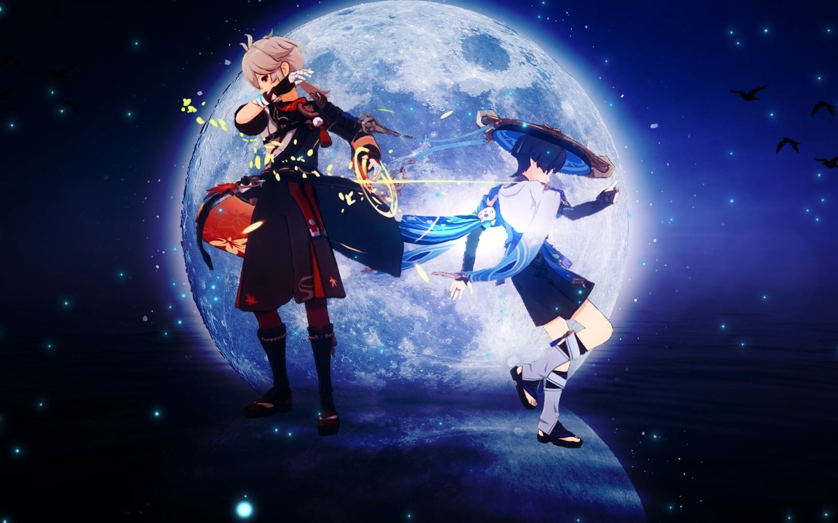 如果散兵万叶一起流浪会发生什么