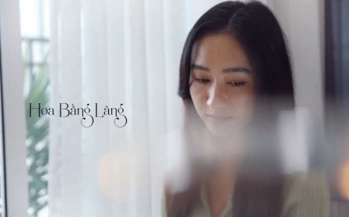 [图]Hoa Bằng Lăng - Hà Thu Video Clip MV HD 追风的女儿_越南语