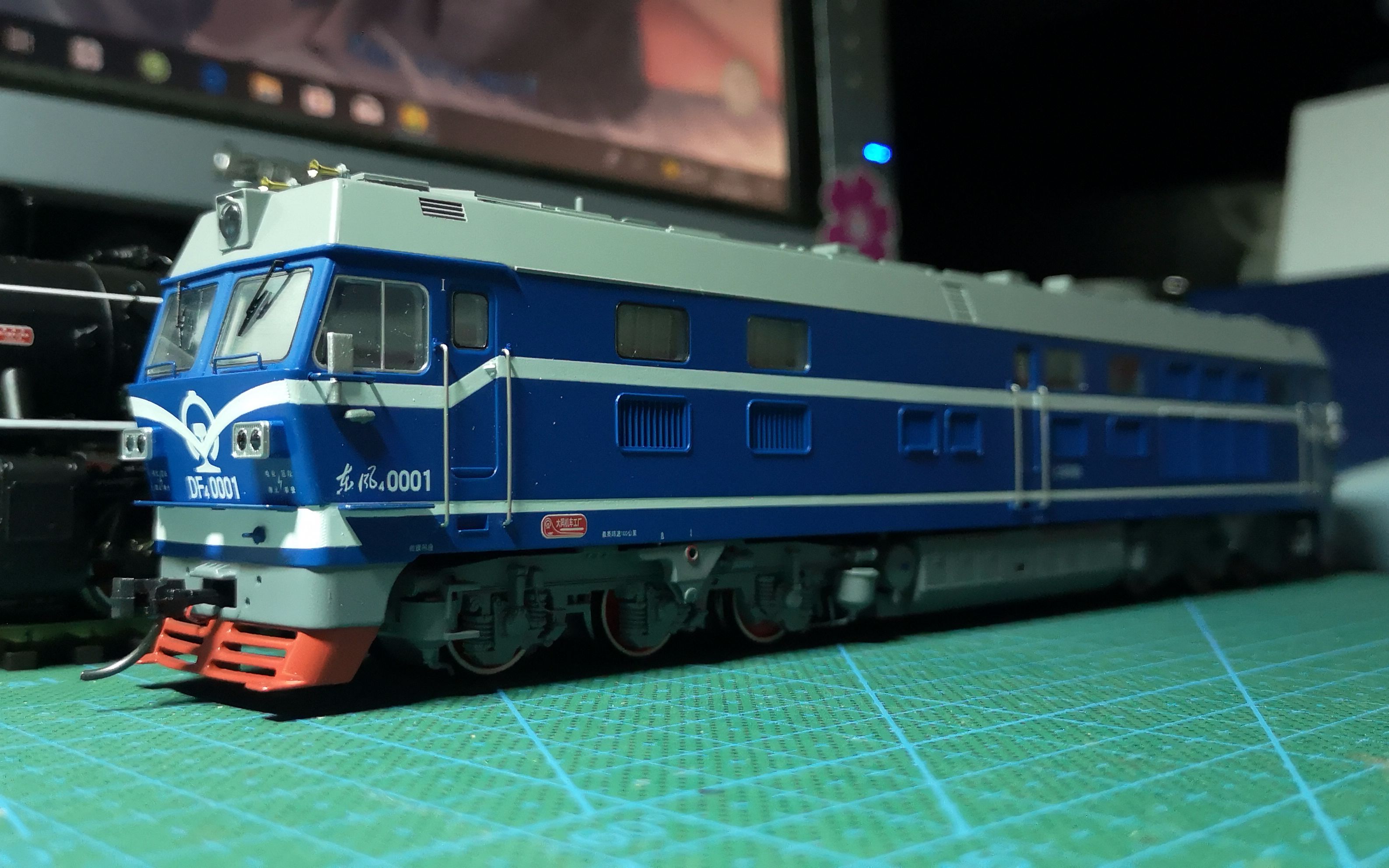 活动作品猩猩模型出品df4c0001开箱试车