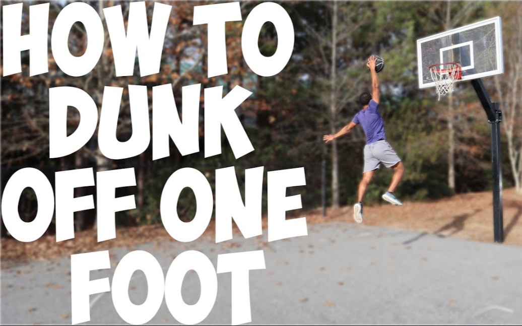 [图]怎样单脚起跳扣篮 - How To Dunk Off One Foot