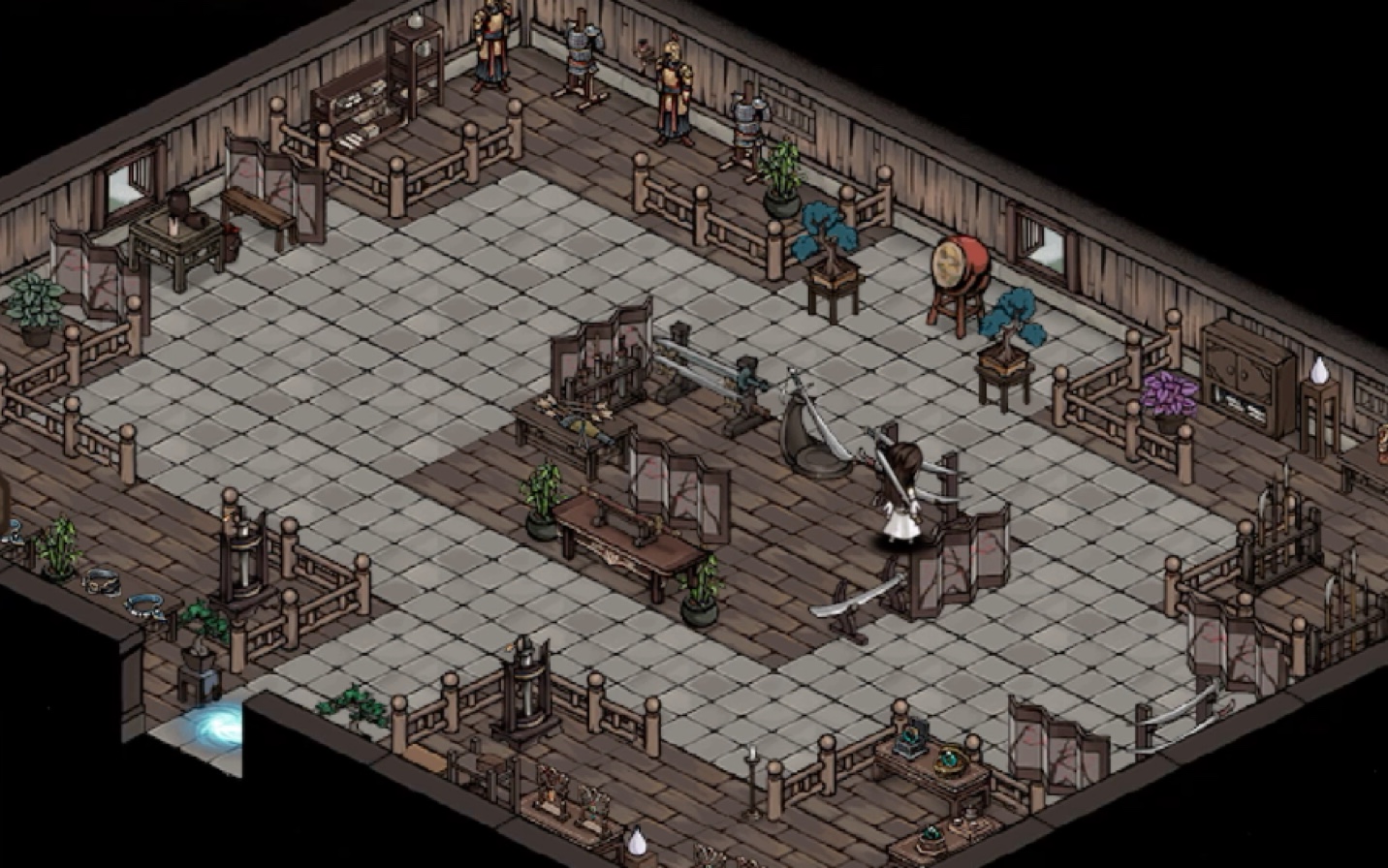 【烟雨江湖】 铸剑山庄藏兵阁 ——文狸_哔哩哔哩_bilibili