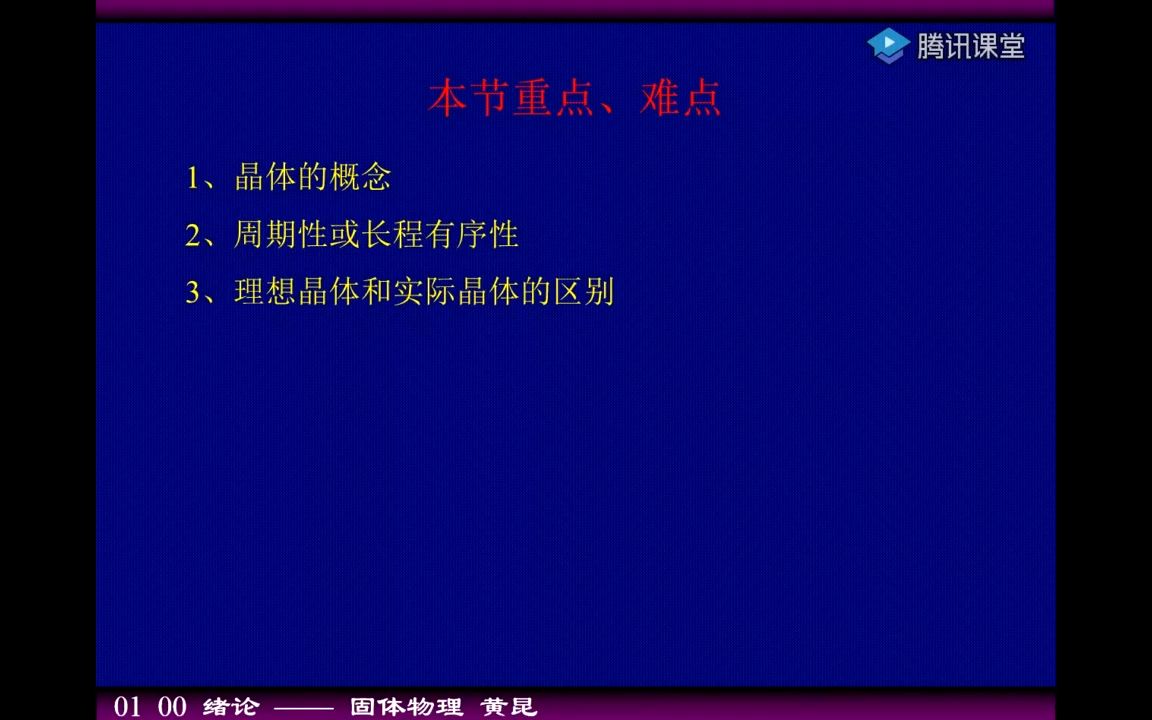 黄昆固体物理 10 绪论1哔哩哔哩bilibili