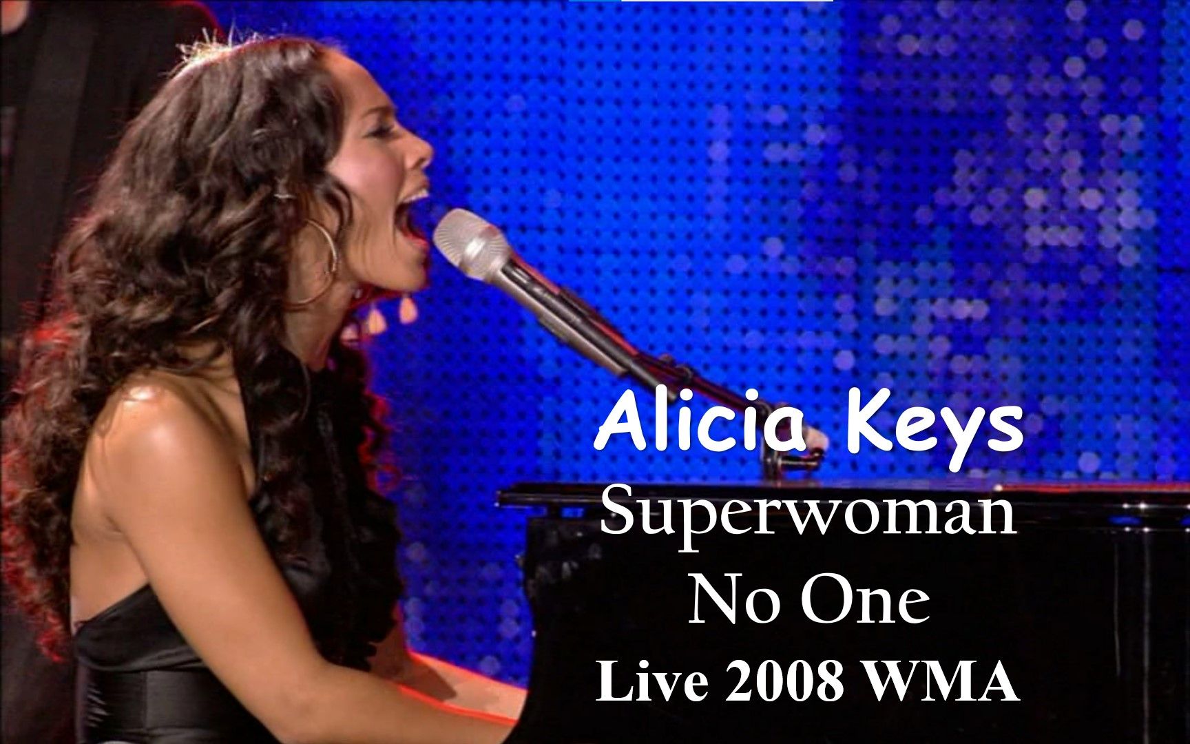 [图]【Superwoman & No One】Alicia Keys Live 2008.11.09 World Music Awards