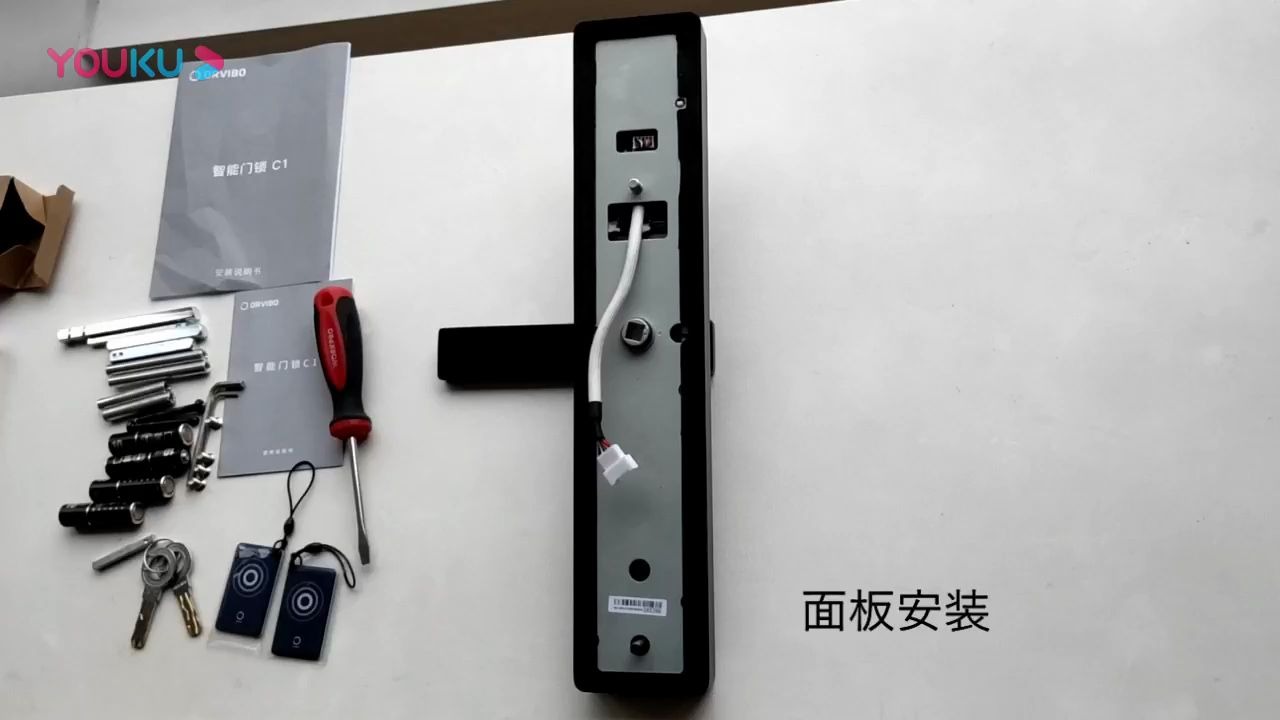 欧瑞博智能家居 智能门锁 c1 安装调试视频_哔哩哔哩_bilibili