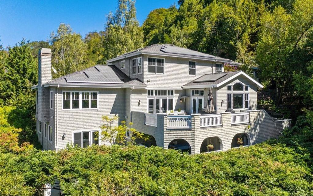 位于加州圣拉斐尔的一座充满绿意的林间别墅|54 terrace ln, san