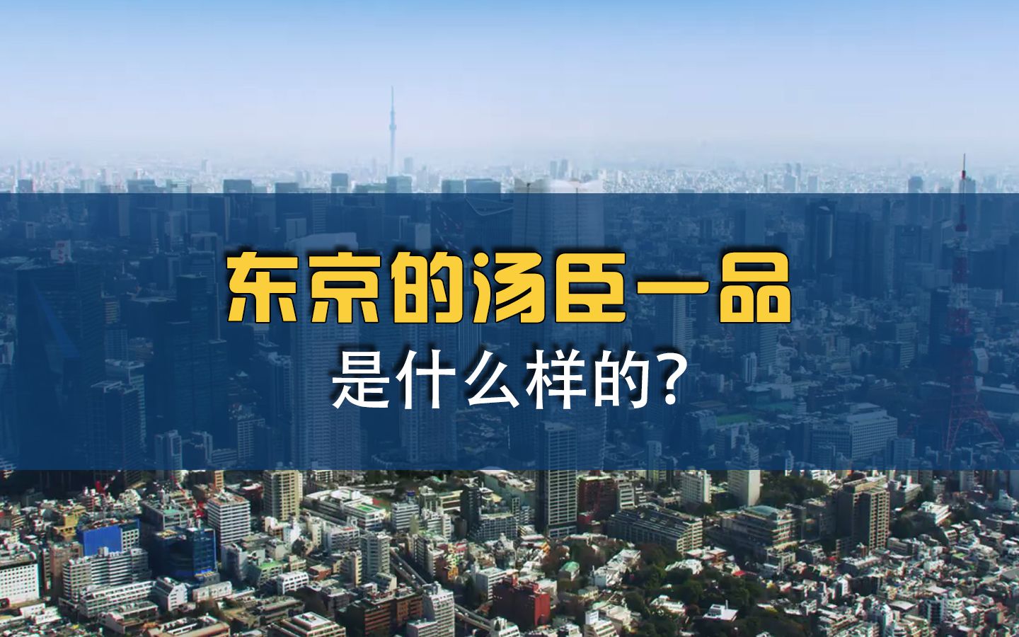 东京的汤臣一品是什么样的?看完小编流下了贫穷的泪水哔哩哔哩bilibili