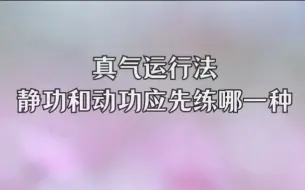 Download Video: 【200问】精选——静功和动功应先练哪一种？