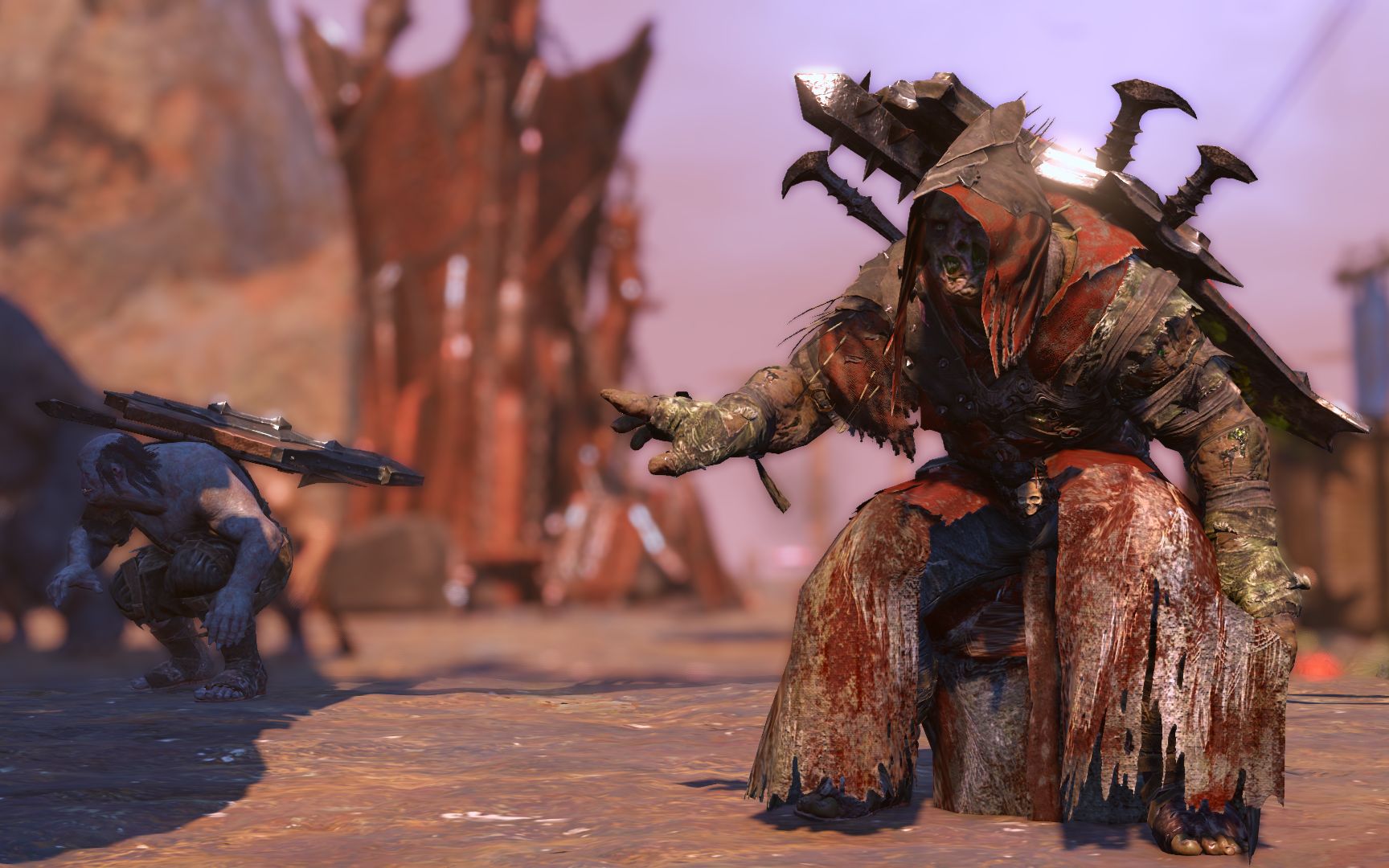 【中土世界:战争之影】终于集齐了一整套的dlc兽人!