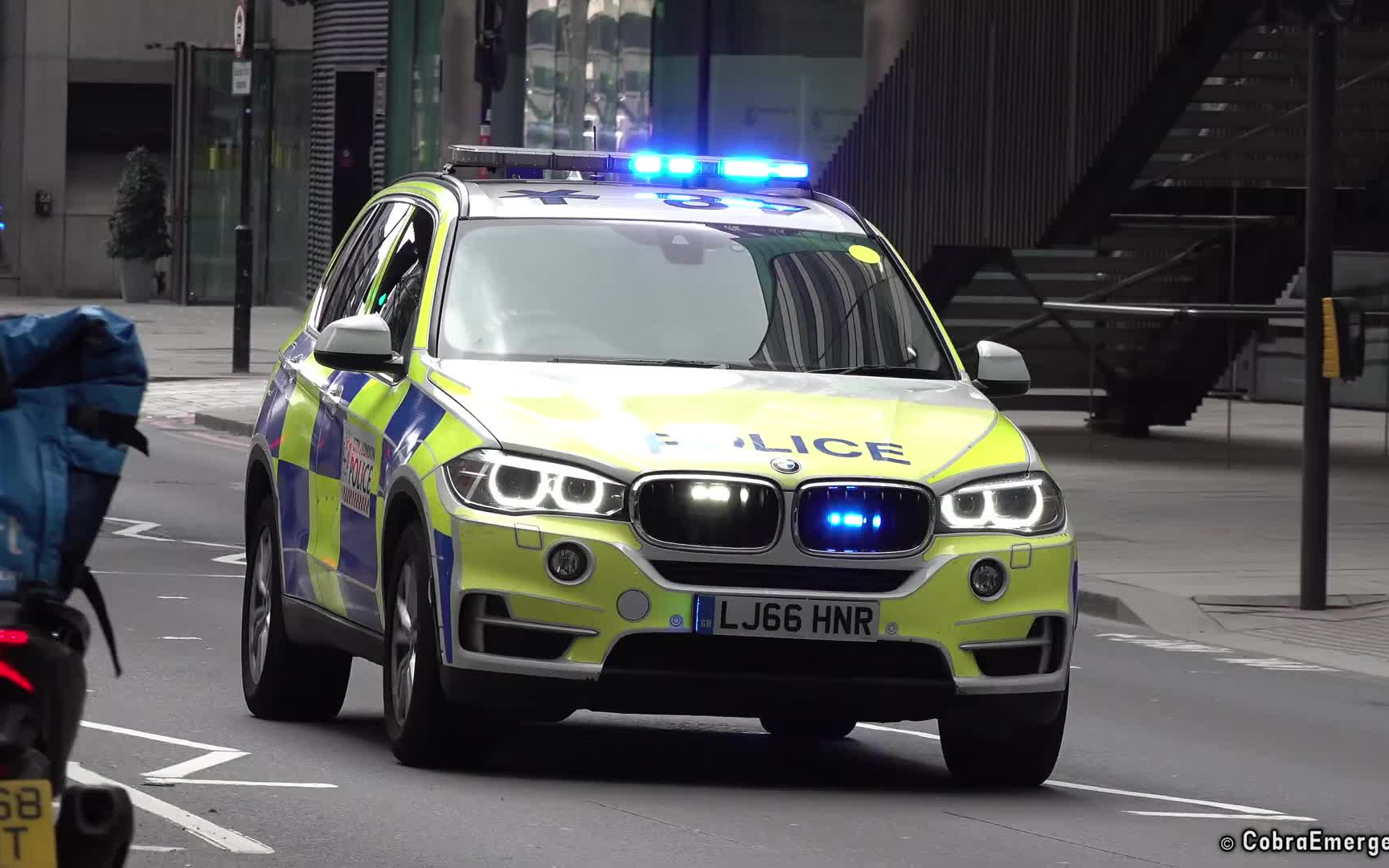 伦敦城市警察宝马x5出警!近期英国伦敦地区应急车辆出警合集