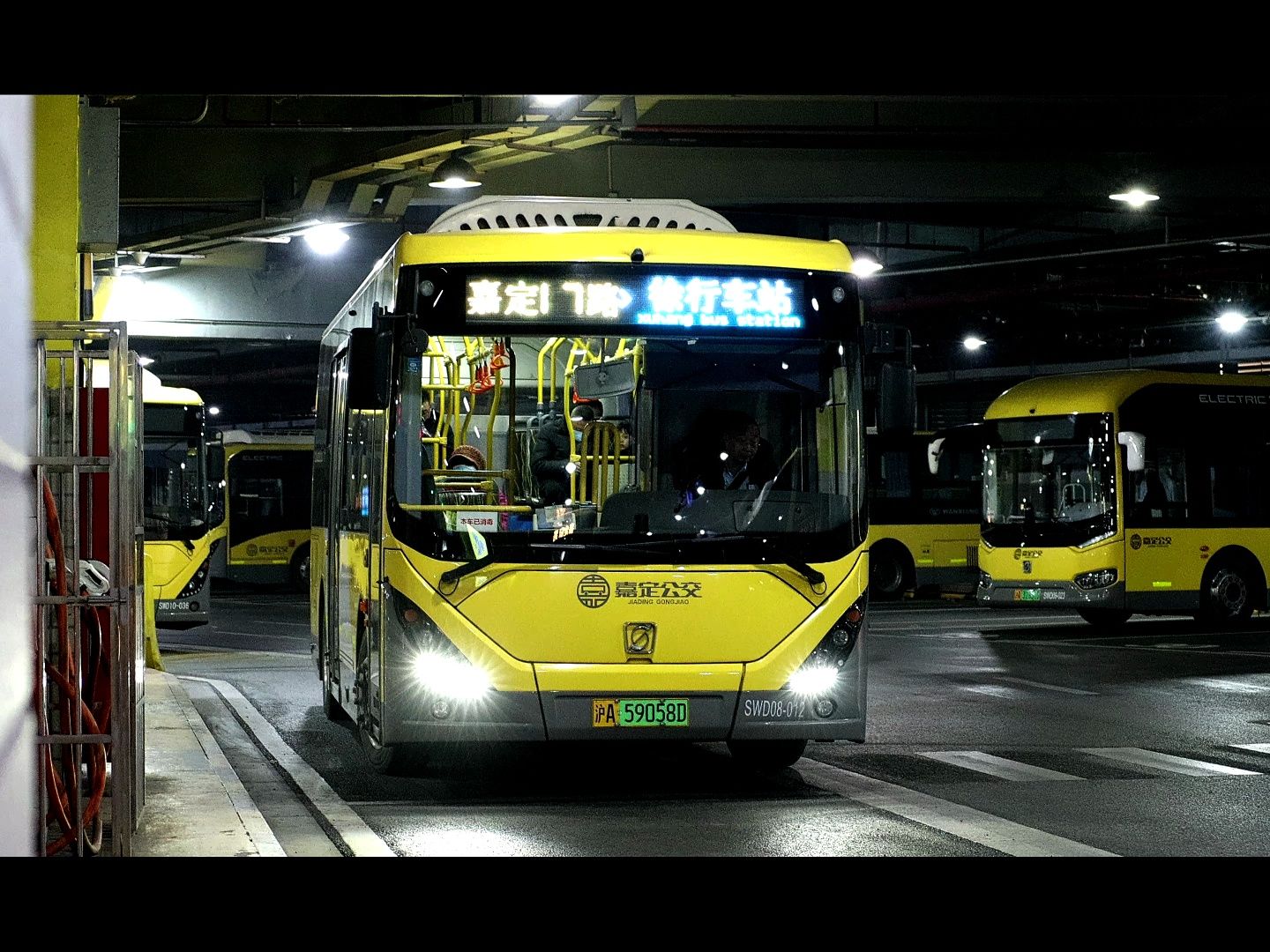 上海公交 嘉定公交 嘉定17路 swd08-012