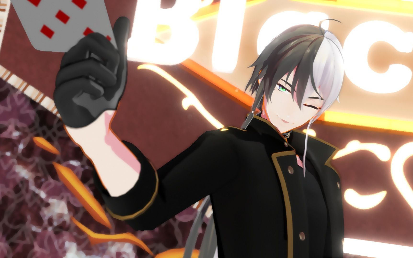 【乐正龙牙】blackjack(mmd付/日文cover)