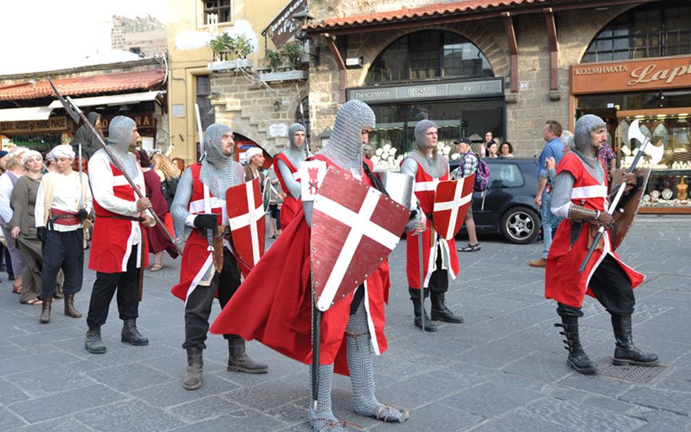罗德岛节日里的医院骑士团