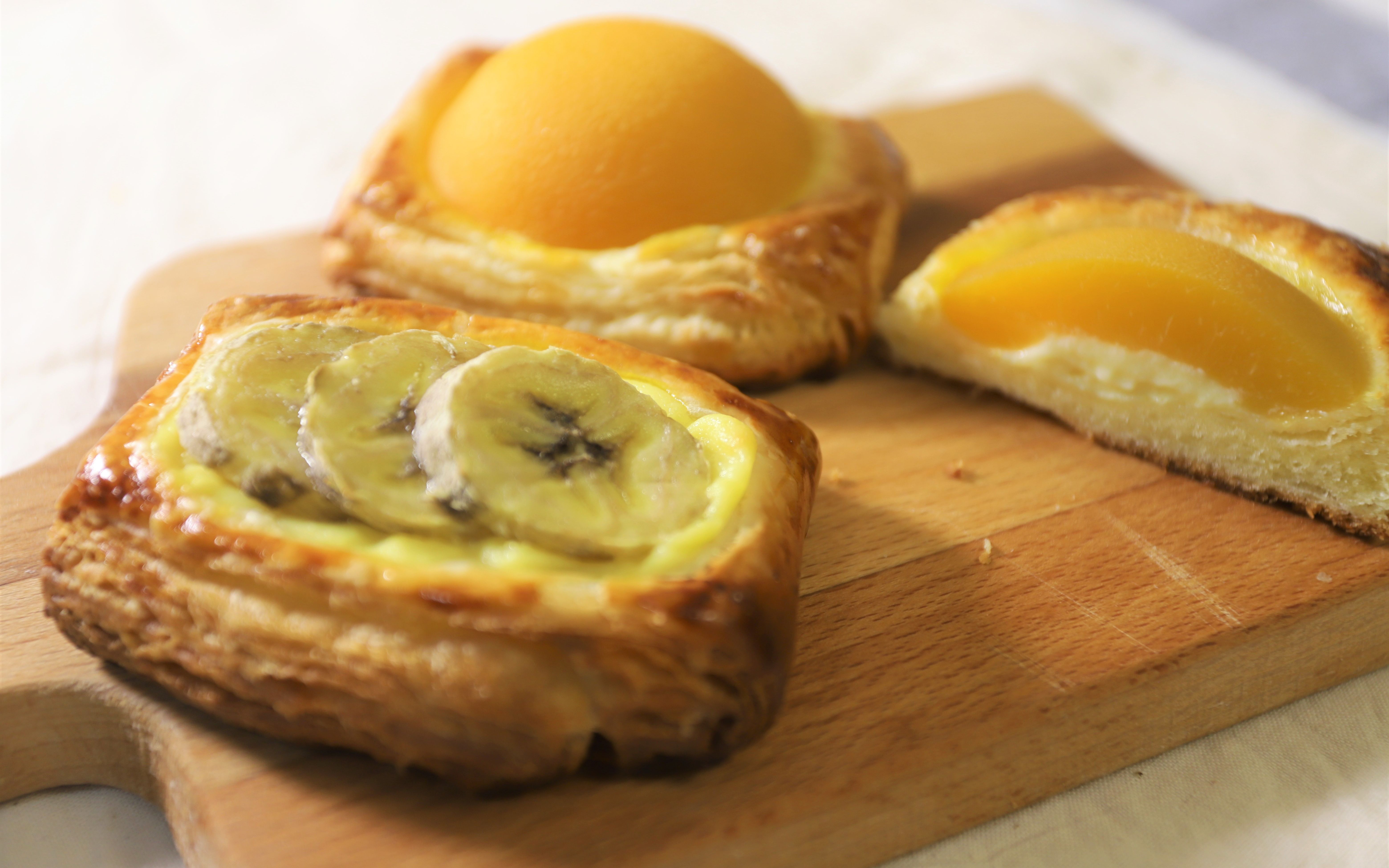 卡仕达水果丹麦 | 趁天气还没热起来,开一回酥