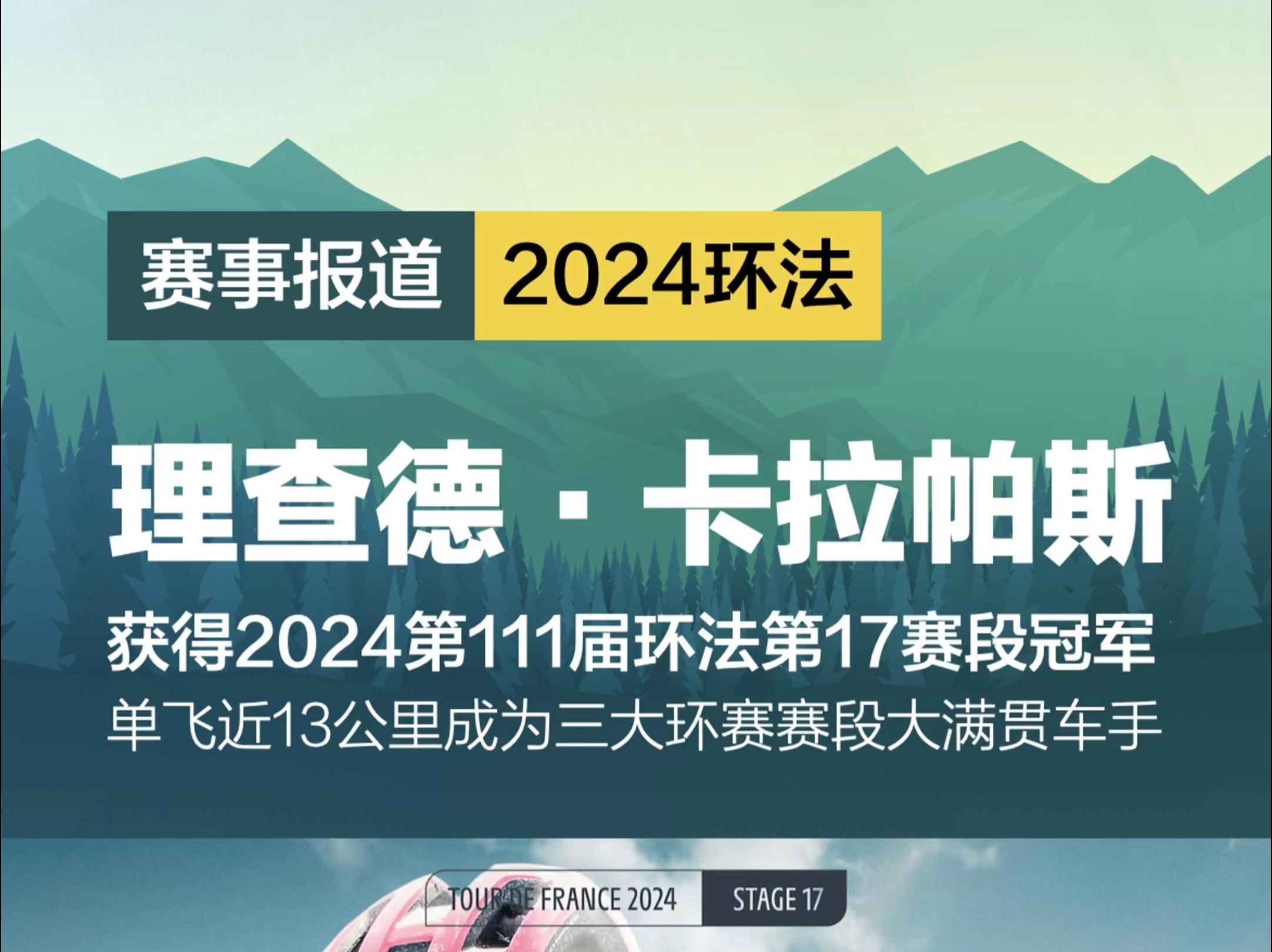 三大环赛赛段大满贯实现,英孚教育车队理查德·卡拉帕斯夺得2024年