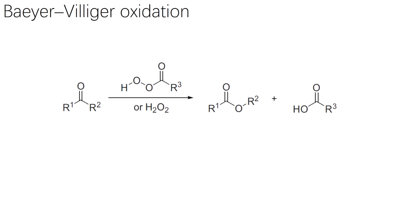 有机人名反应(6):Baeyer villiger oxidation哔哩哔哩bilibili