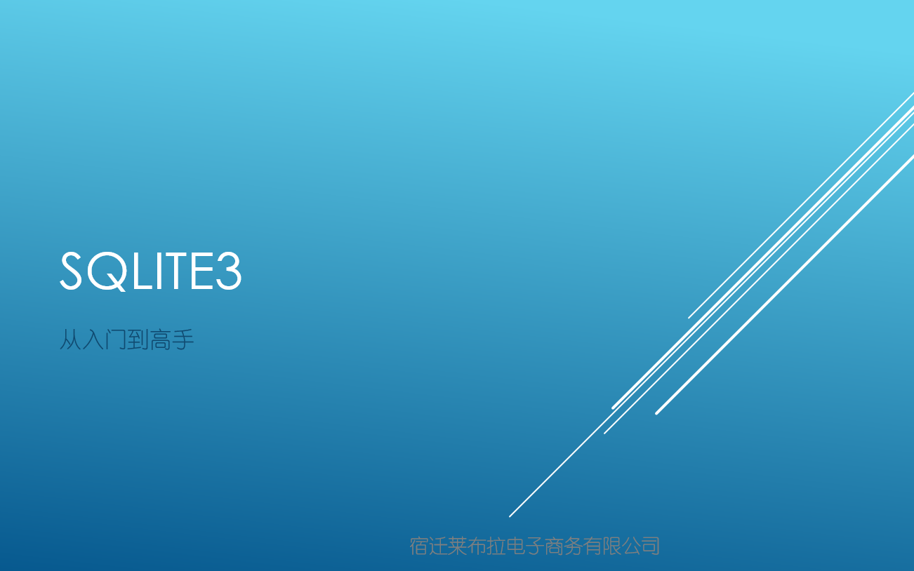 sqlite从入门到高手哔哩哔哩bilibili