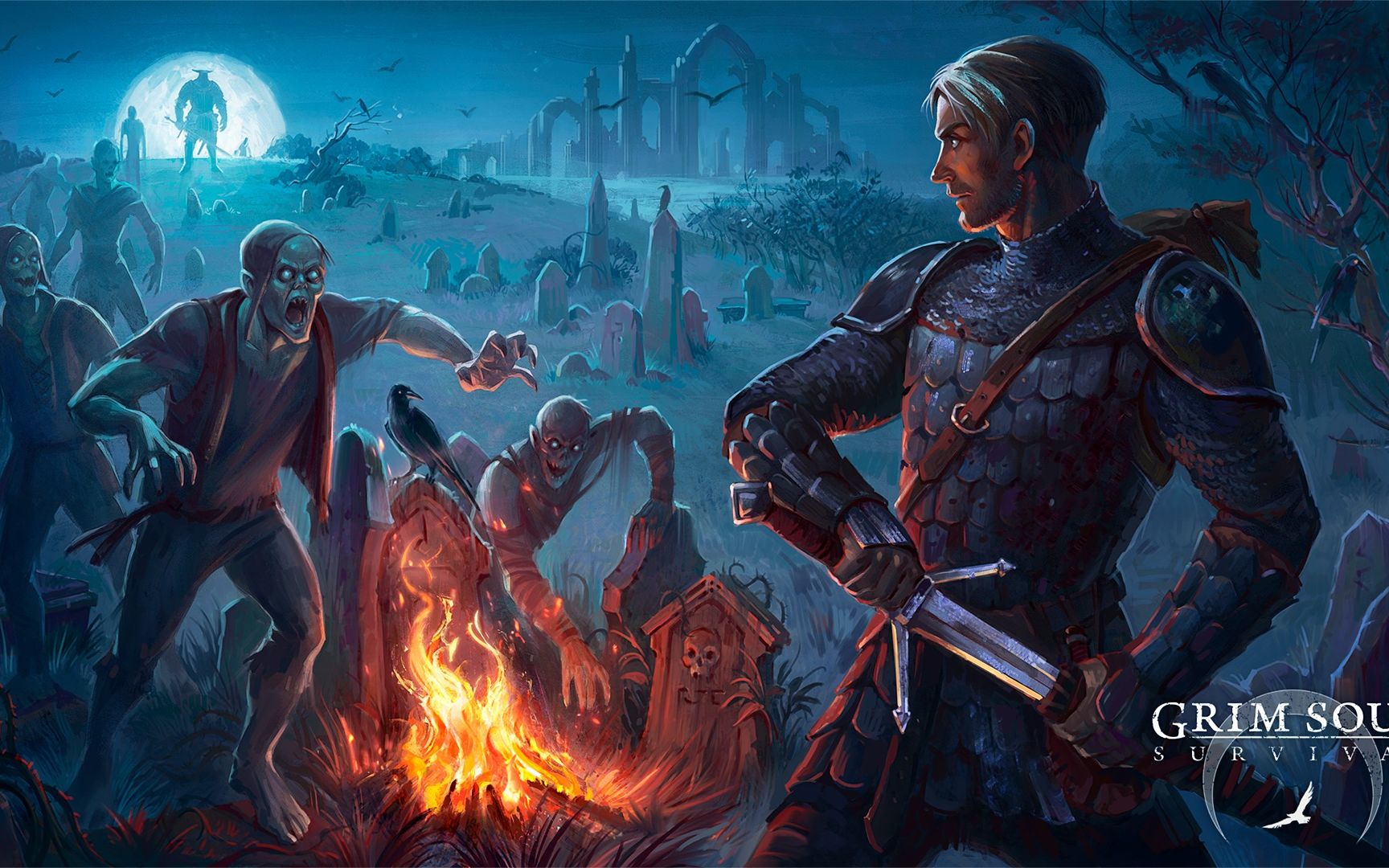 冷酷灵魂:黑暗幻想生存06决战死灵骑士_哔哩哔哩_bilibili