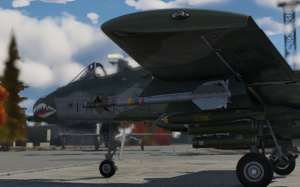 战争雷霆新版本变革之风一测固定翼aim9l导弹测试