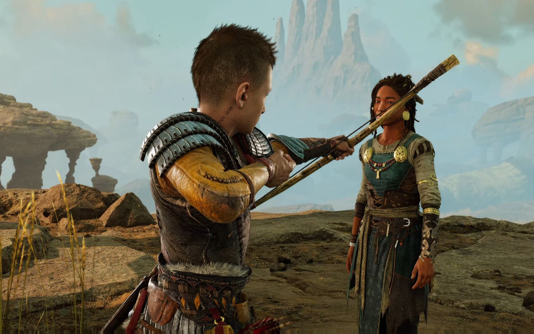 【战神5】为什么我的阿特柔斯上下肢各干各的看着不太聪明的样子?