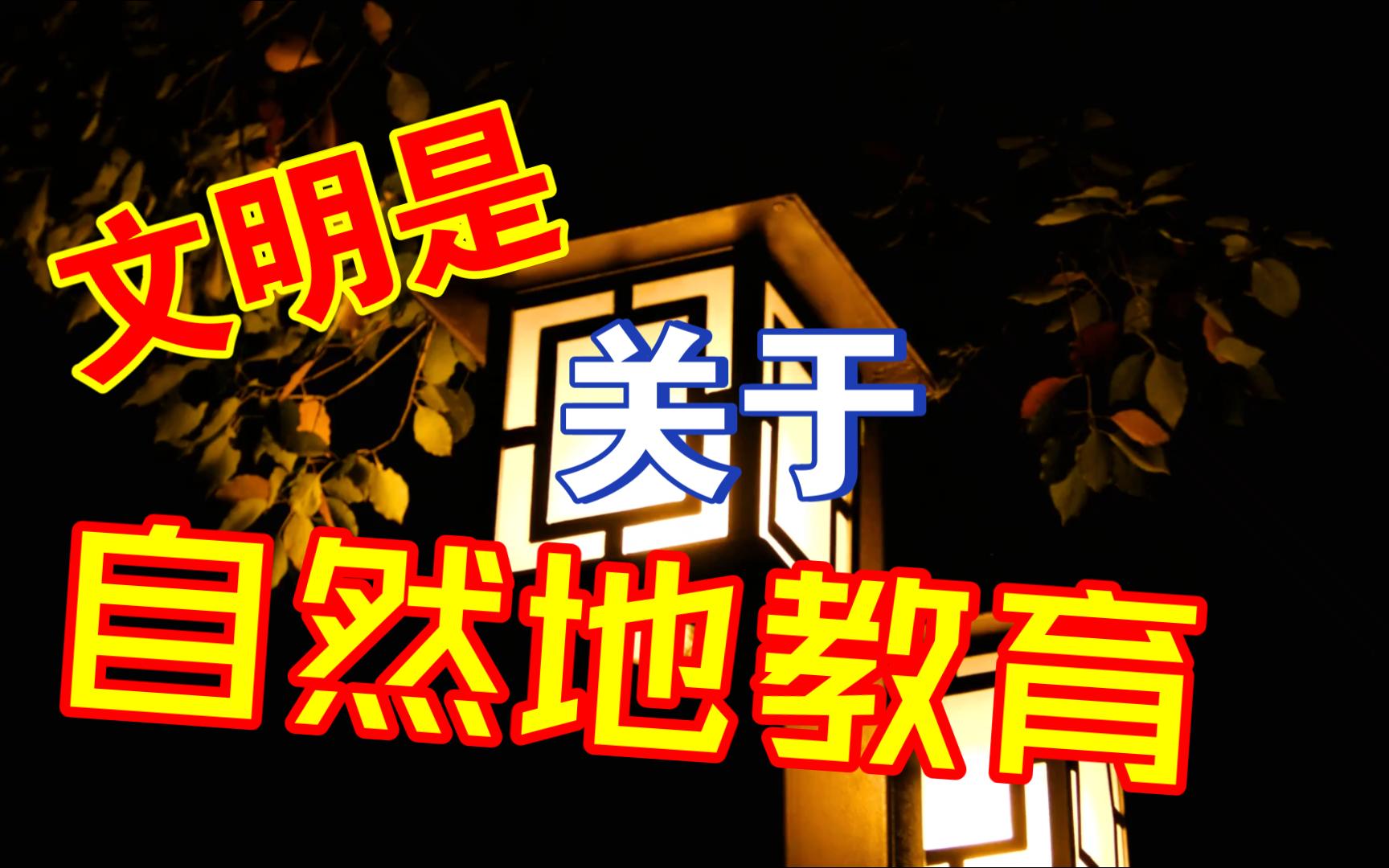 《惶然录》文明是关于自然的教育,人类最高灵魂的本质,就存在于自然与人造品之间的和谐之中哔哩哔哩bilibili