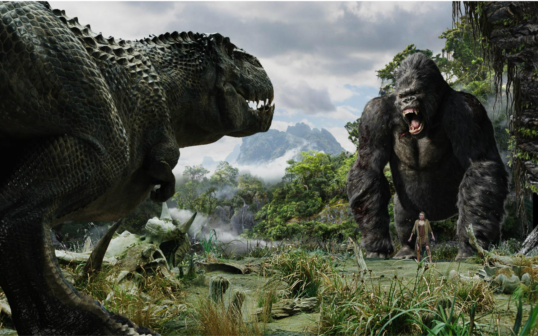 nuke简单cgi合成流程金刚kingkong